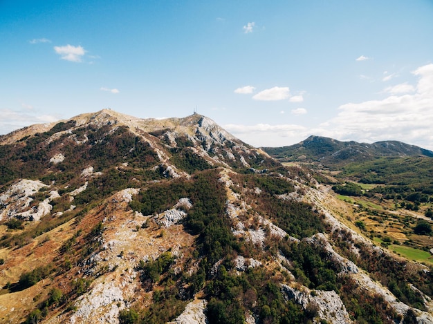 Stazione cellulare sulla cima del monte lovcen