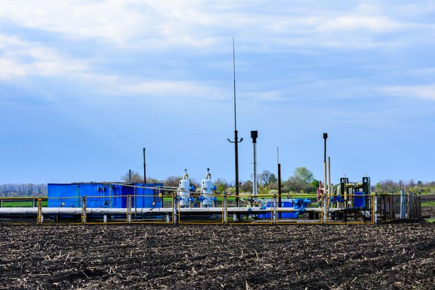 Stazione di distribuzione del gas naturale Industria del gas