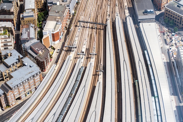 Stazione ferroviaria aerea Inghilterra