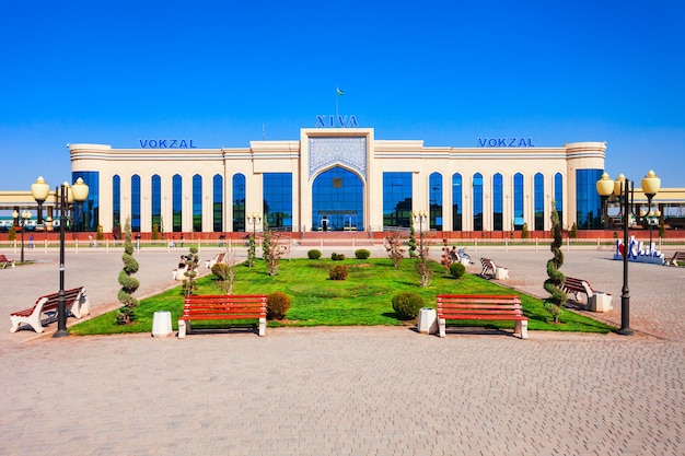 Stazione ferroviaria di Xiva Vokzal a Khiva