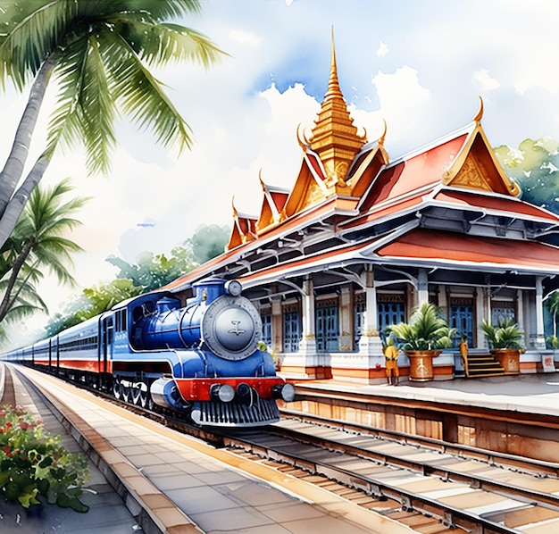 Stazione ferroviaria thailandese