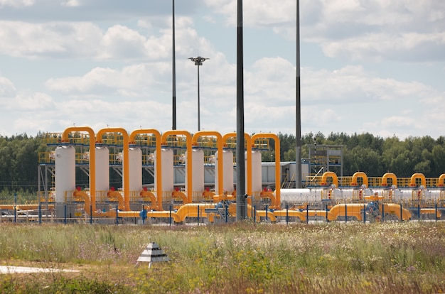 Stazione per lo stoccaggio del gas naturale