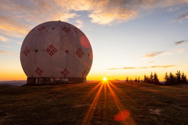 Stazione radar sovietica del Pamir