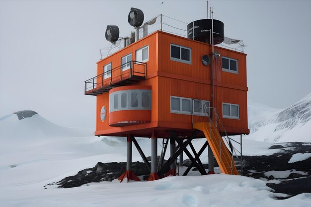 Stazione scientifica dell'Antartide Generative Ai