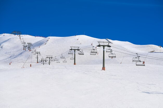 Stazione sciistica nella valle di Aran