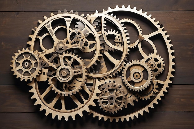 Steampunk Gear Wall Art