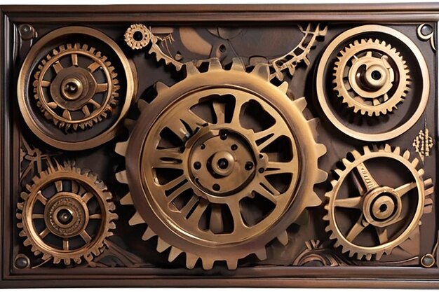 Steampunk Gear Wall Art