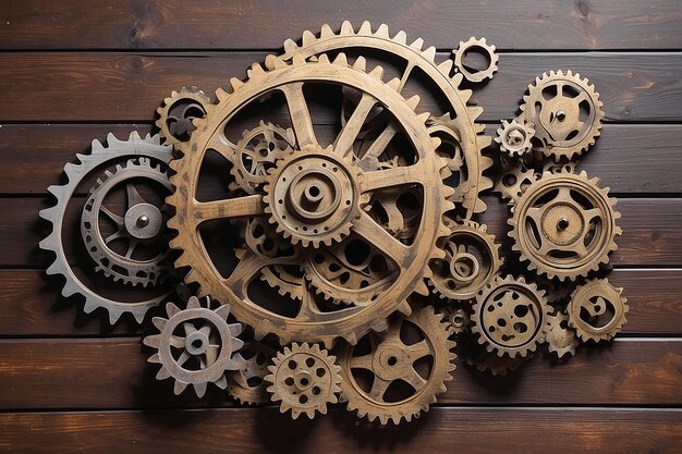 Steampunk Gear Wall Art