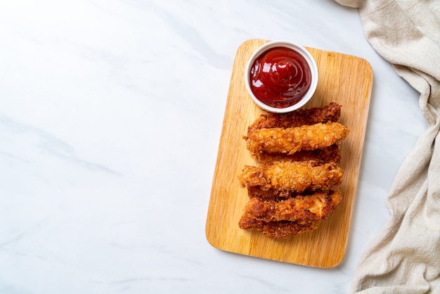 stecca di pollo fritto