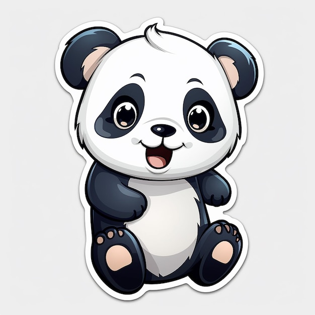 Sticker carini per panda