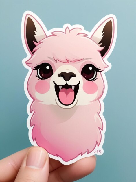 Sticker di design per magliette di lama carine