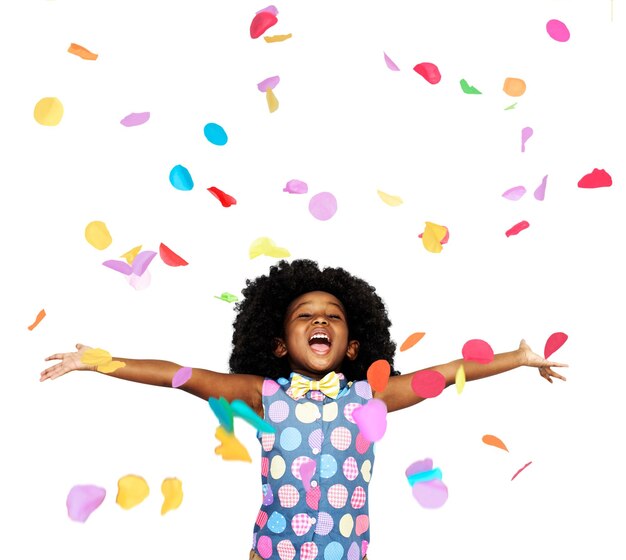 Sticker png per feste per bambini sullo sfondo trasparente