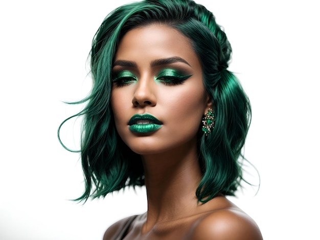 Stile di trucco Emerald Envy