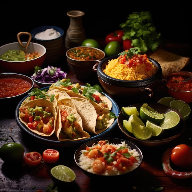 Stile di vita Cibo messicano per cena