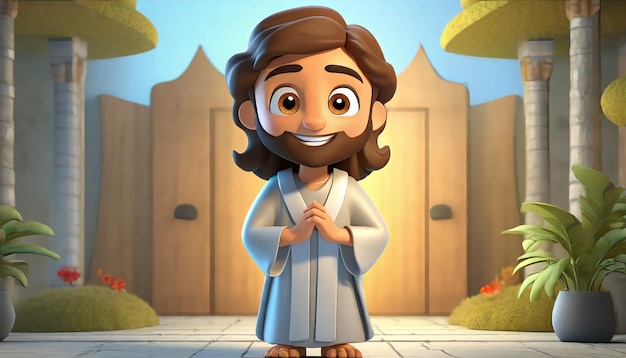 Stile di vita dei cartoni animati di Gesù Cristo