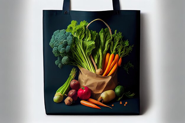 Stile di vita zero rifiuti Eco bag senza plastica