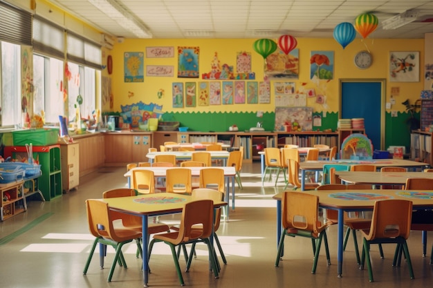 Stimolante classe scuola materna nursery giocattolo interno generare Ai