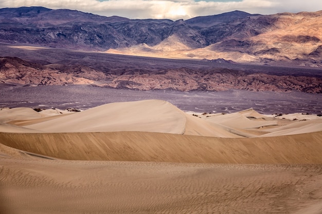 Stovepipe Wells dune di sabbia, Parco Nazionale della Valle della Morte, California, USA