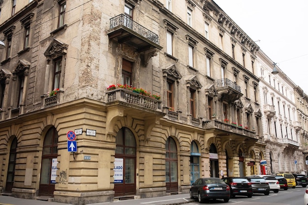 Strada a Budapest, Ungheria.