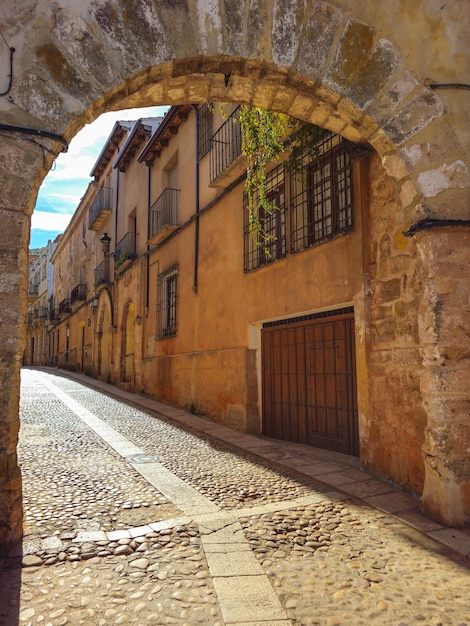 Strada Alcaraz nella provincia di Albacete