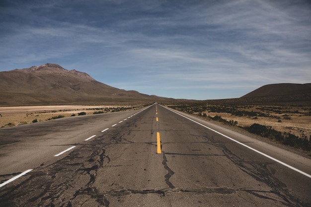 Strada asfaltata nazionale in america latina