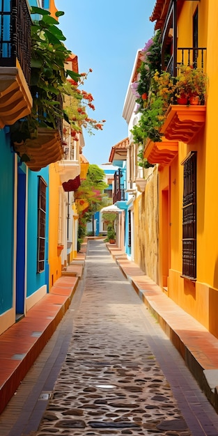 Strada colorata