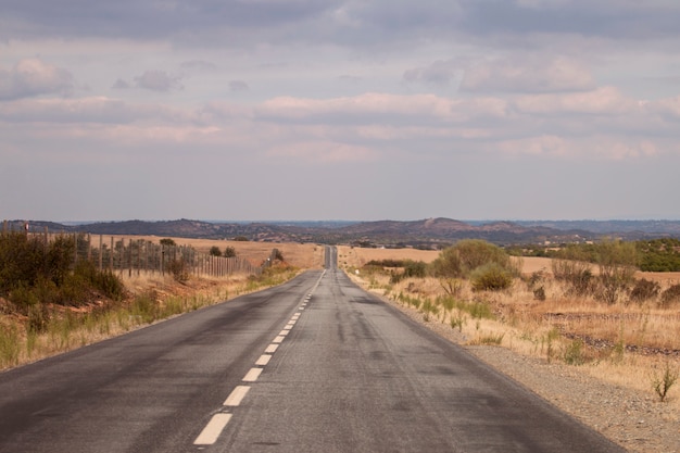 Strada di campagna in Alentejo