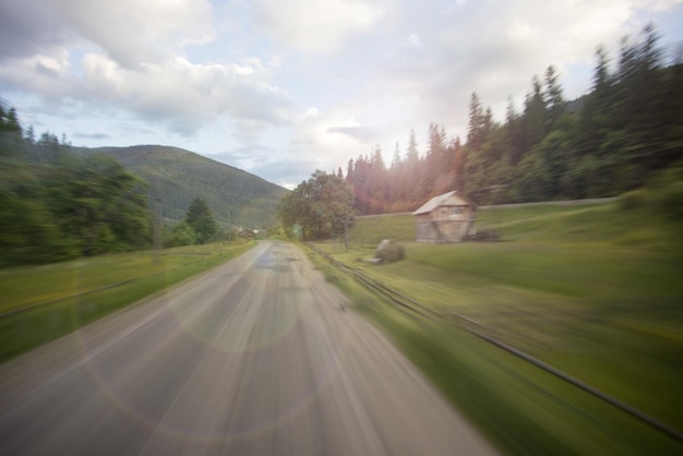 strada di montagna