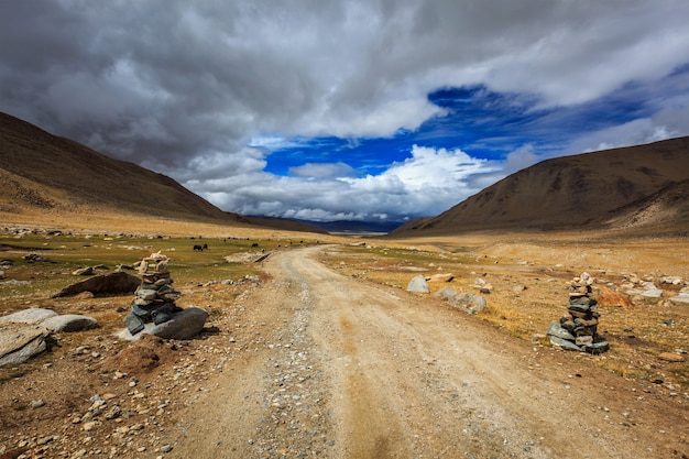 Strada in Himalaya, India