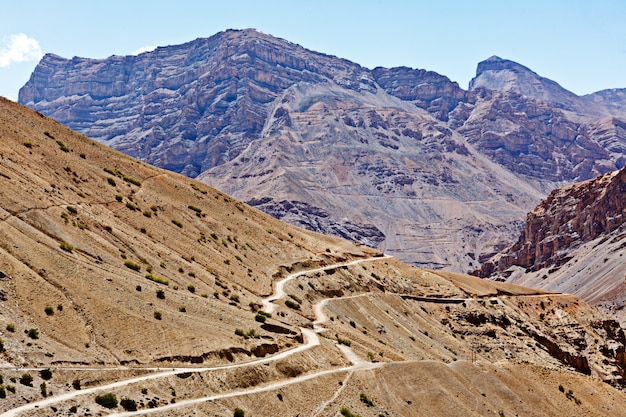 Strada in Himalaya