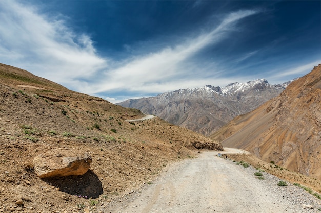 Strada in Himalaya