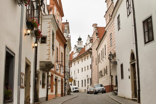 Strada nel bellissimo centro storico