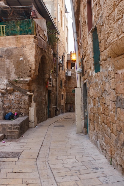 Strada nella città vecchia di Akko