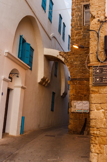 Strada nella città vecchia di Akko