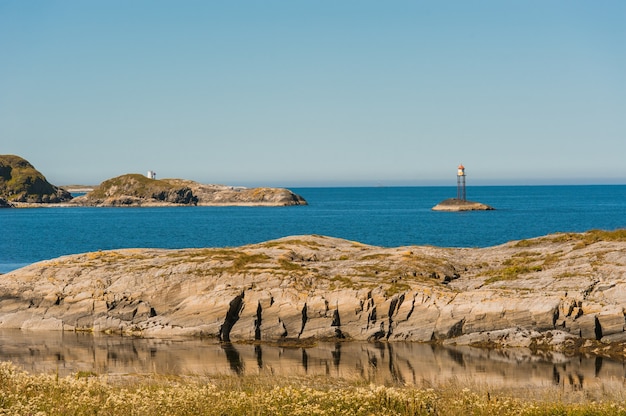 Strada per il paradiso - vista su Atlantic Road, Norvegia.