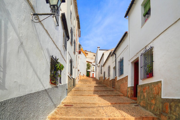 Strade di Ronda nel centro storico della città