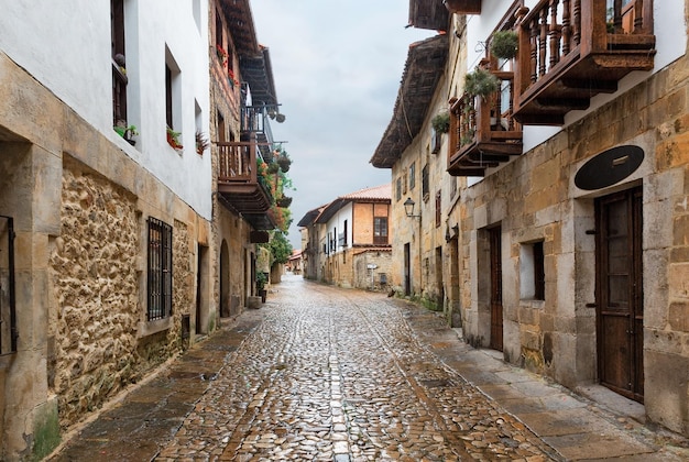 Strade medievali di Santillana del Mar, Spagna