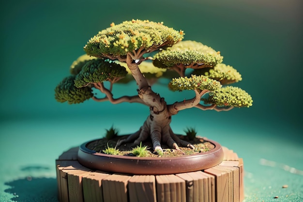 Strane bellissime piante ornamentali bonsai in vaso decorazione interna elegante atmosfera di vita