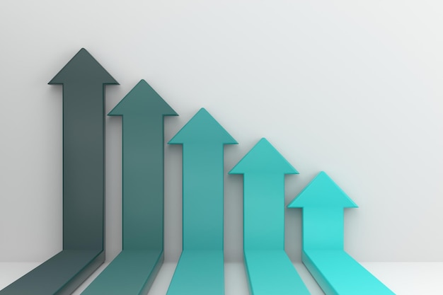 Strategia di marketing digitale Business dati di vendita e analisi economiche concetto di sfondo