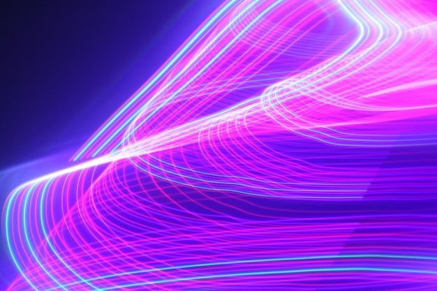 Strati di luce pieni di immaginazione e creatività con una certa unicità