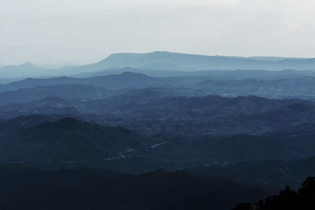 Strati di montagna