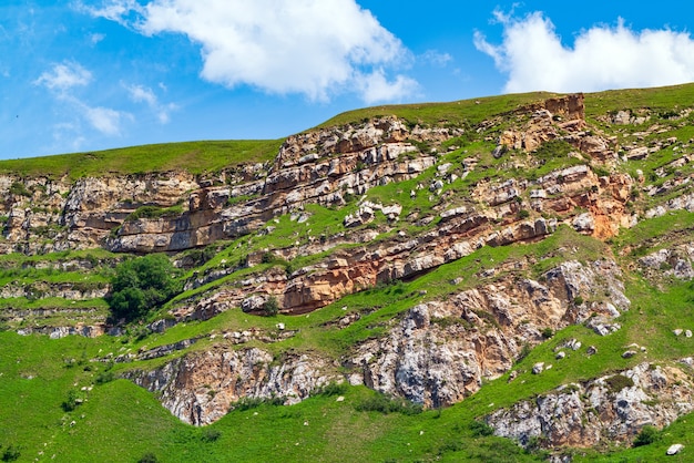 Strati rocciosi nella riserva naturale