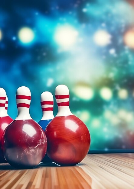 Stravagante e meravigliosa carta d'invito al bowling per incantare tutti