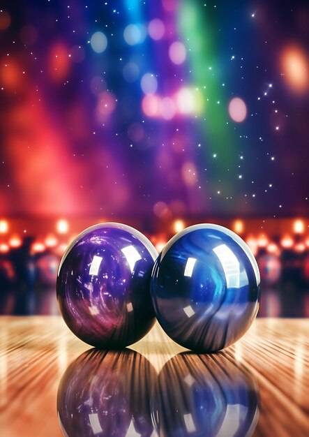 Stravagante e sorprendente biglietto d'invito per bowling per affascinare