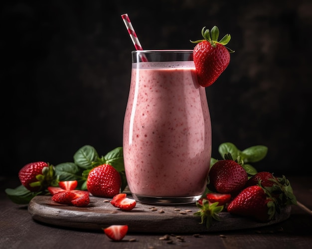 strawberry shake