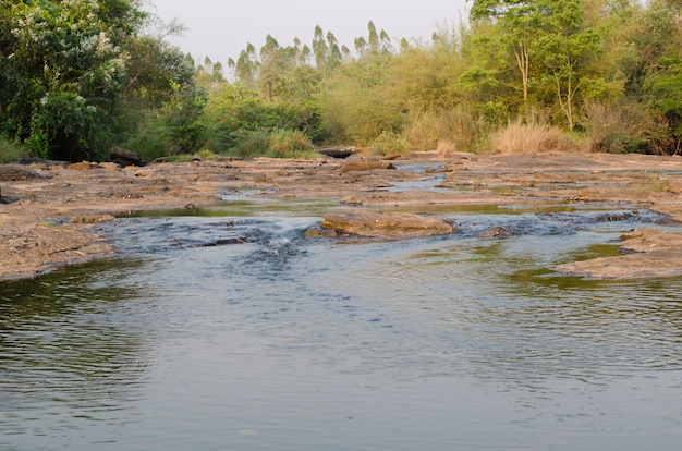 streamlet in Loei, Tailandia