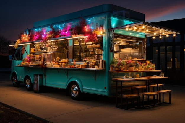 Street Eats Esplora il mondo del cibo Truck sfondo 155jpg
