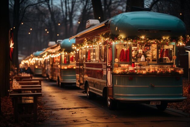 Street Eats esplora il mondo del cibo Truck sfondo 255jpg