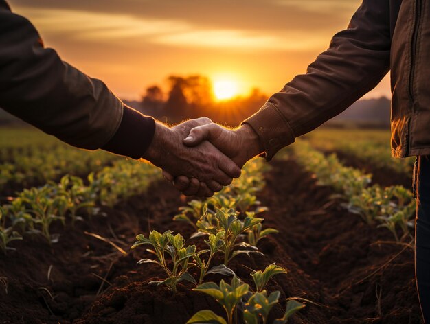 Stretta di mano Azienda agricola