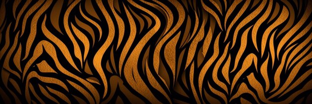 Strisce di tigre sfondo texture pattern design animali selvatici gatto predatore AI generativa